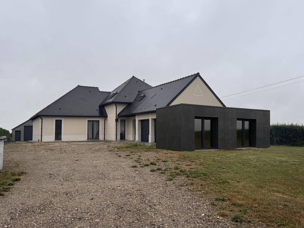 Extension en Bretagne construction d'une extension ossature bois en bretagne